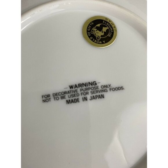 Congratulations it’s A Boy New Grandparents Plate World Of Gifts Imports Japan - Picture 5 of 7